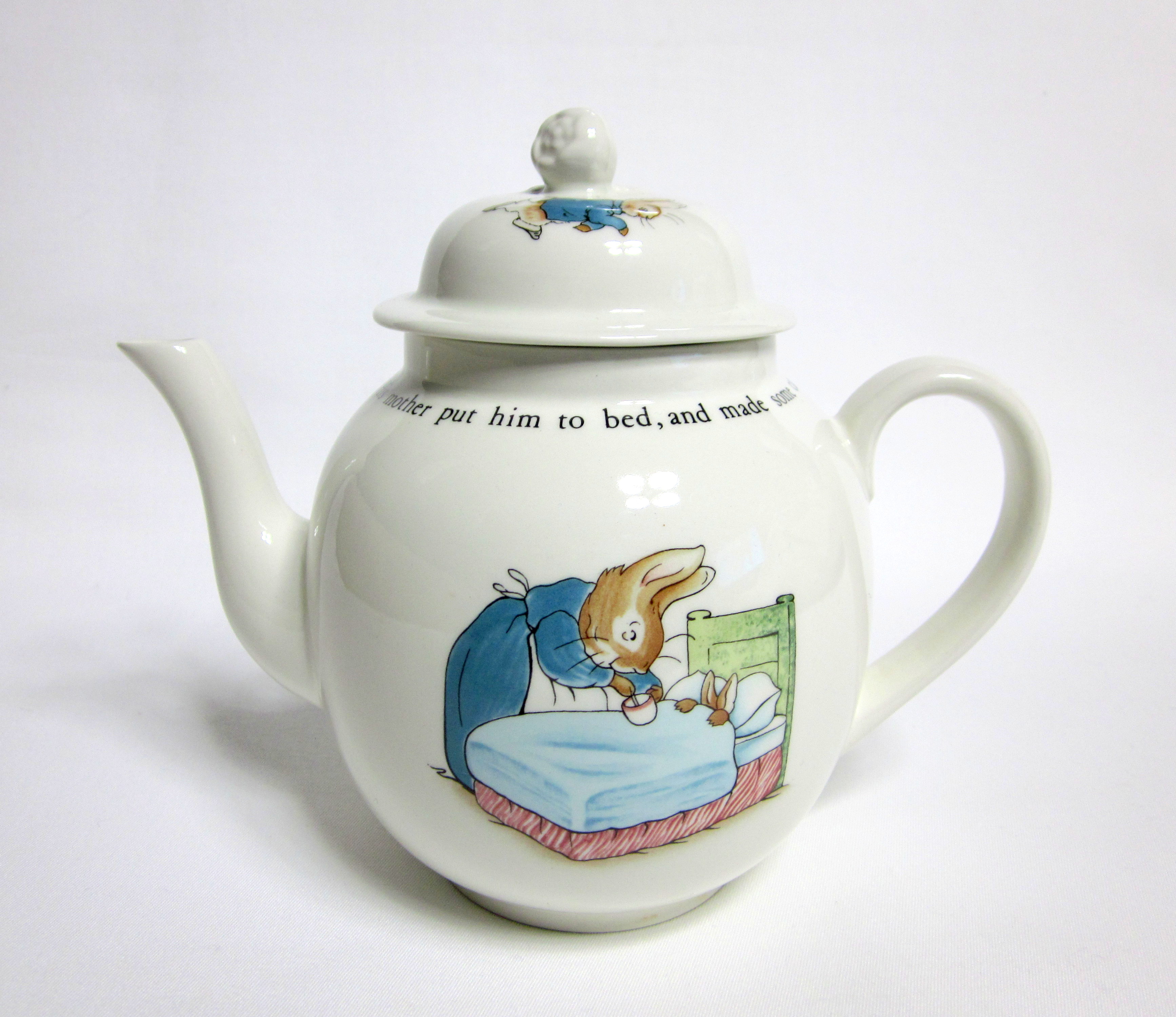 ウェッジウッド（Wedgwood）ピーターラビット ティーポット 【西洋 