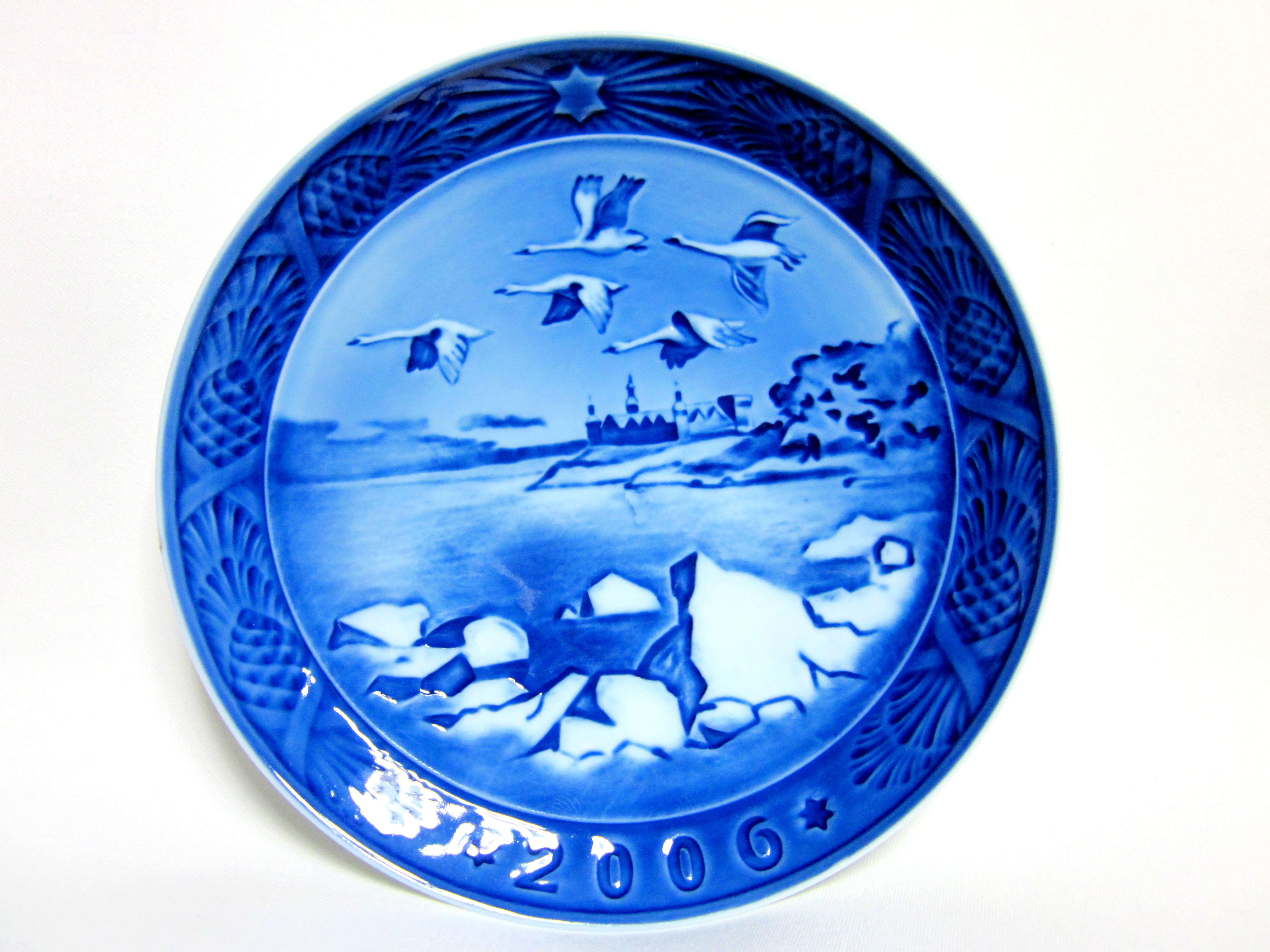 ロイヤルコペンハーゲン（Royal copenhagen）イヤープレート 2006