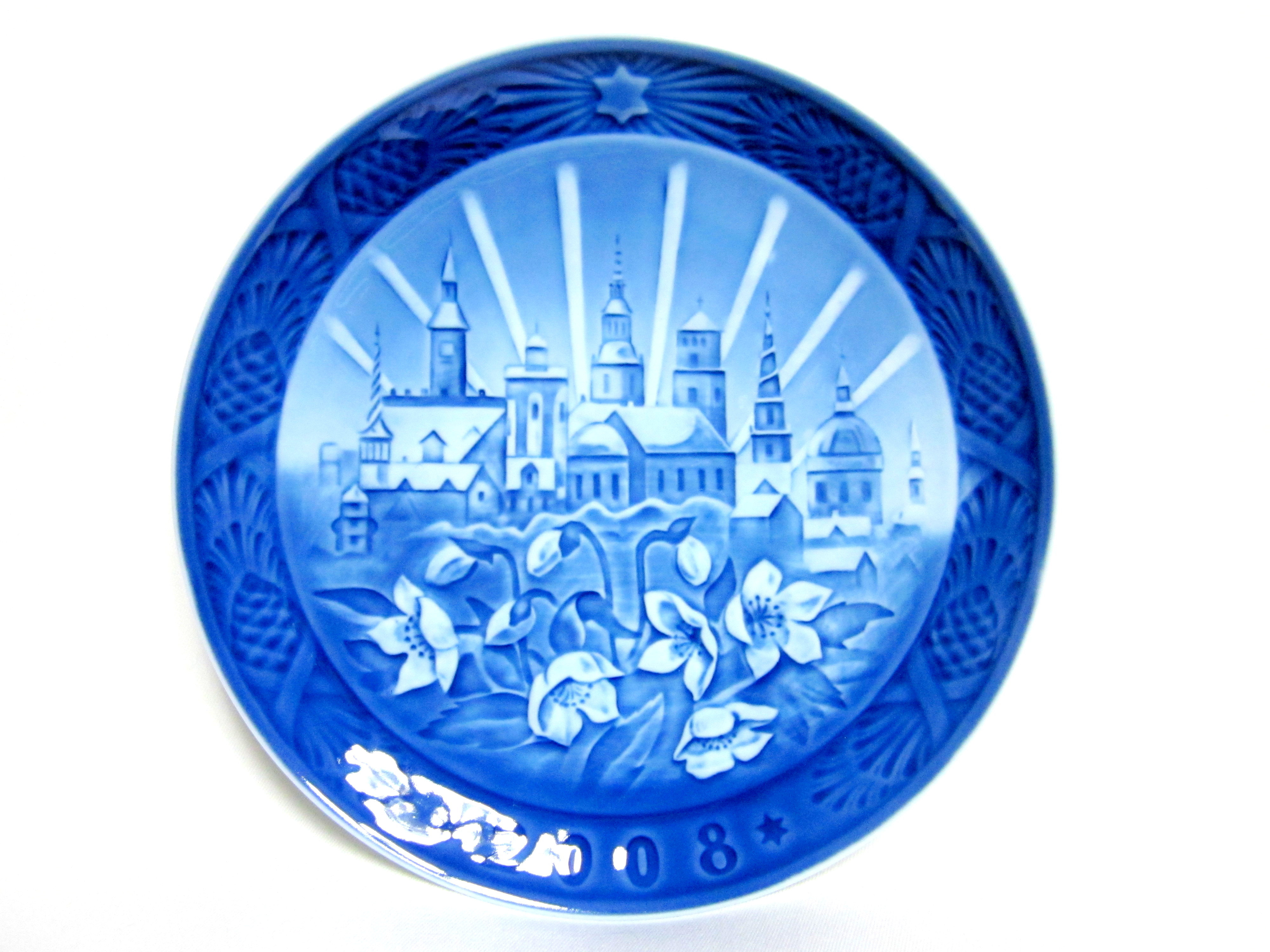ロイヤルコペンハーゲン（Royal copenhagen）イヤープレート 2008