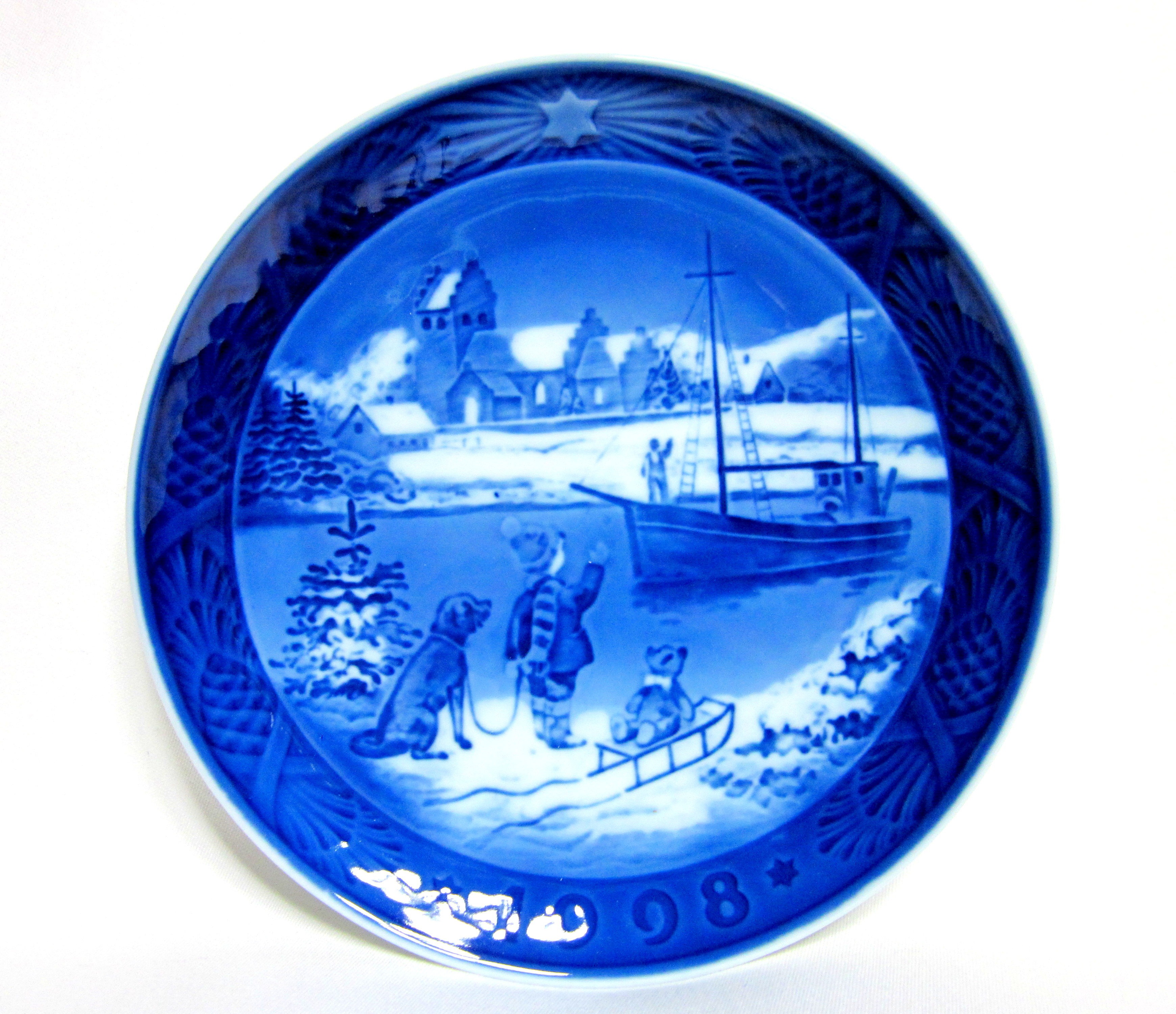 ロイヤルコペンハーゲンイヤープレート・1998年 ロイヤルコペンハーゲン（Royal Copenhagen） イヤープレート
