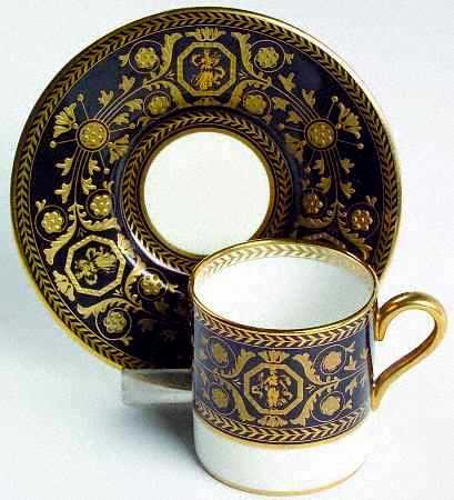 ウェッジウッド（Wedgwood）アストバリーブラック デミタスカップ＆ソーサー