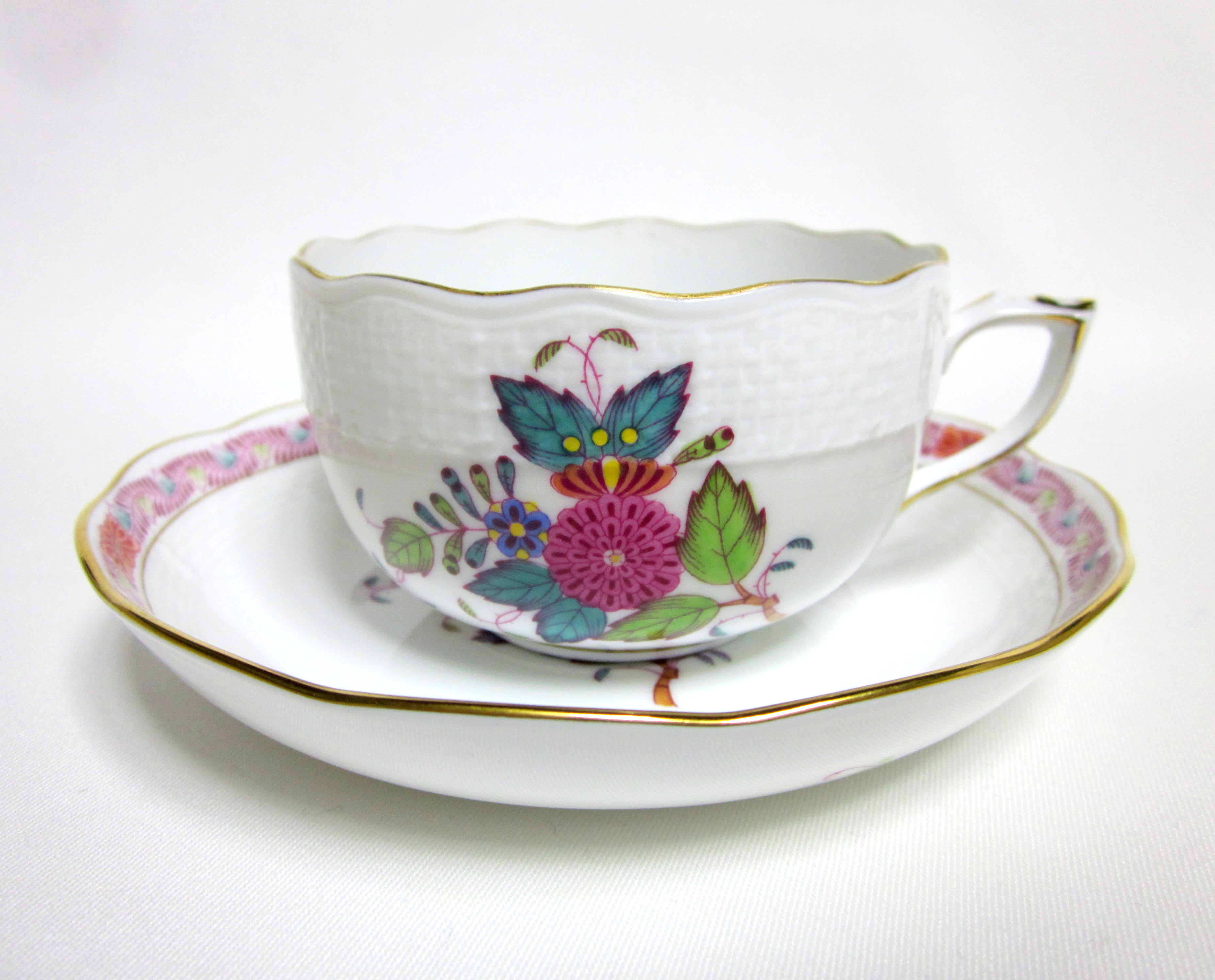 【haru】2枚Herendヘレンド アポニー haru】2枚Herendヘレンド アポニー Herend (ヘレンド) カップ&ソーサー