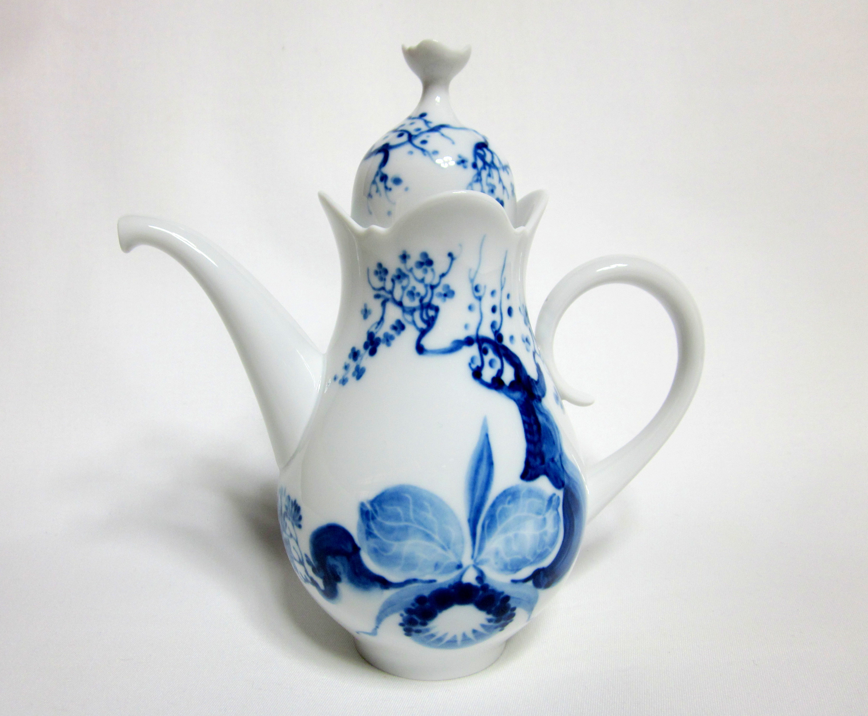 マイセン（Meissen）ブルーオーキッド コーヒーポット【西洋  