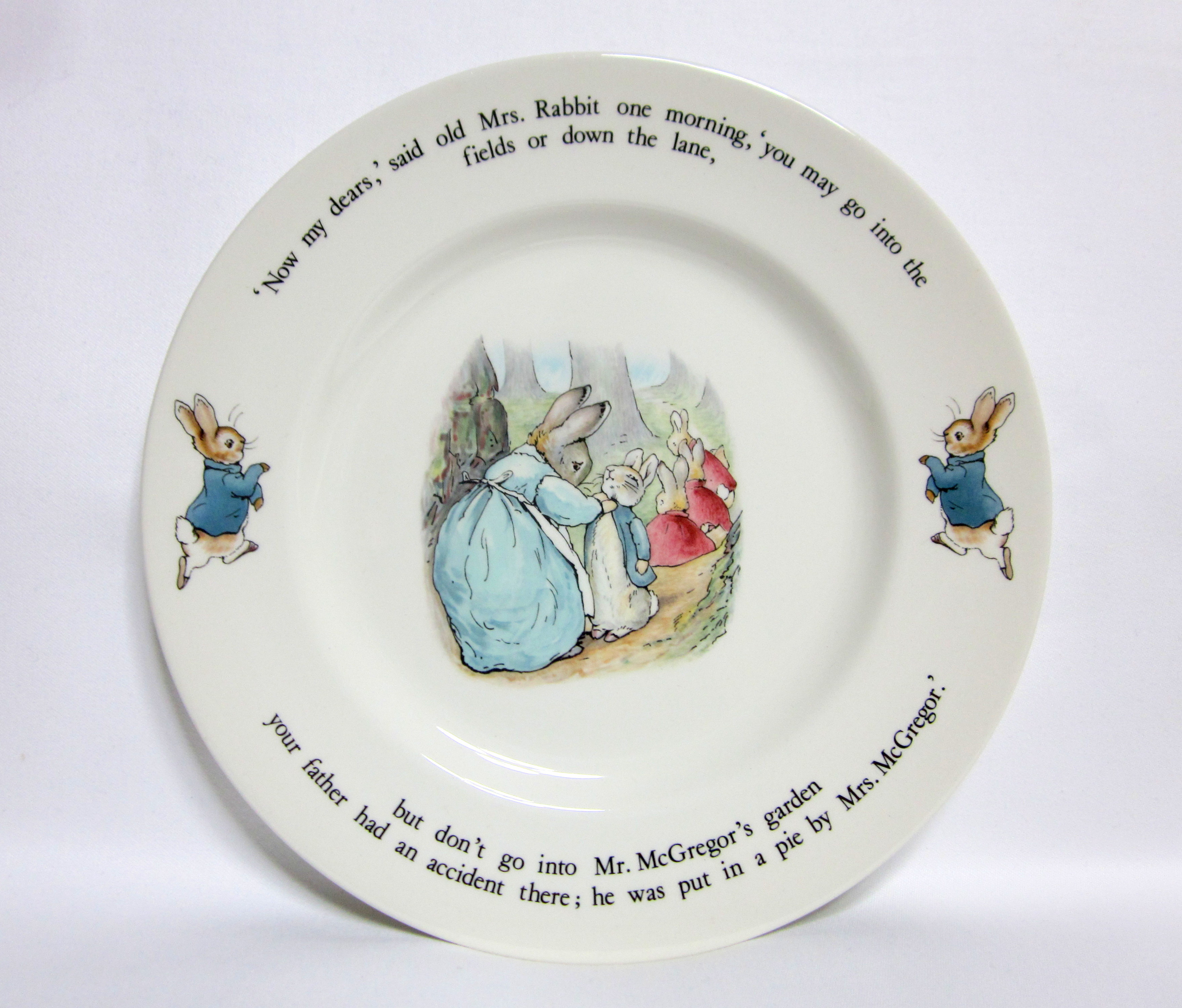 ウェッジウッド（Wedgwood）ピーターラビット プレート（25cm 