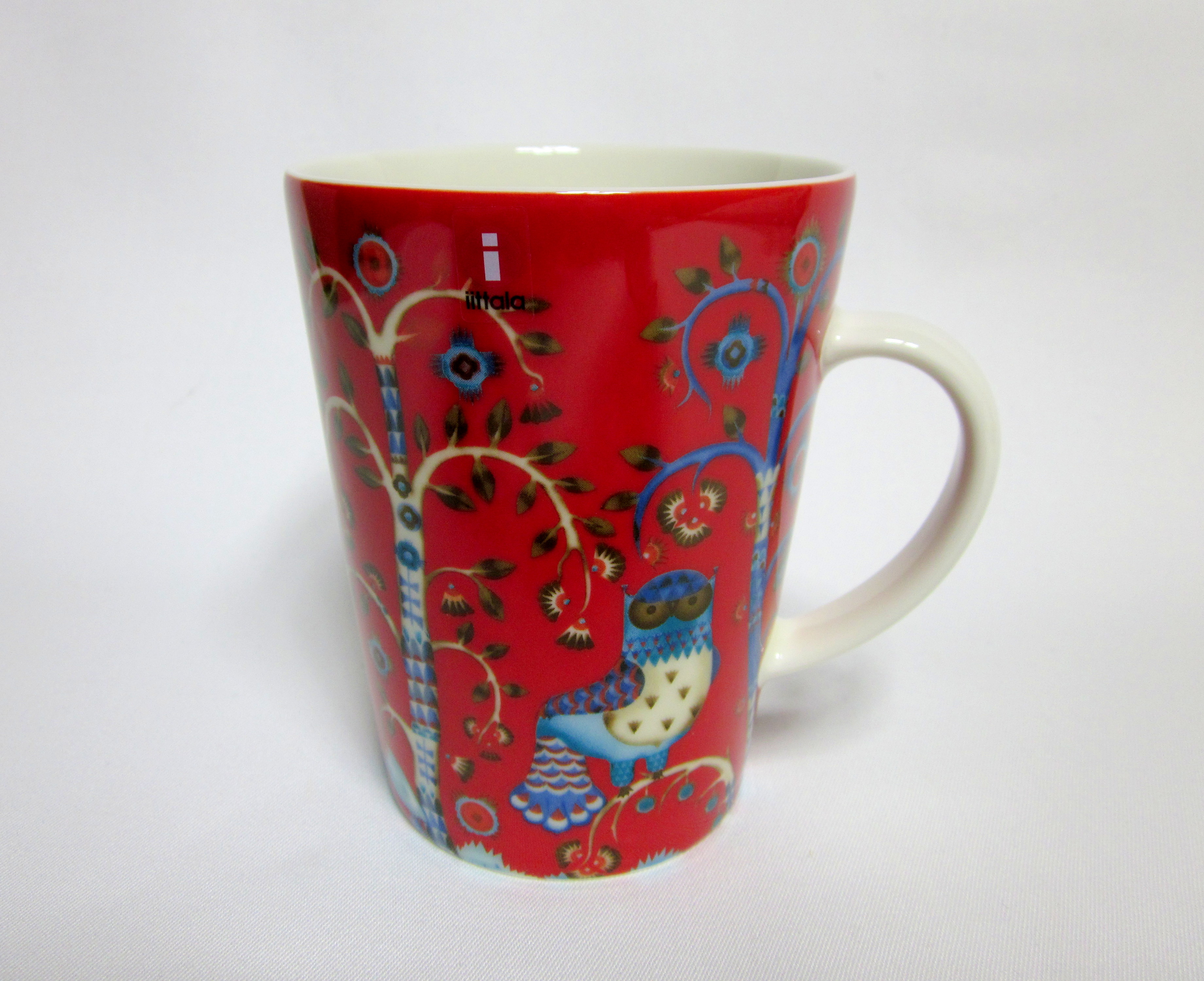 イッタラ(iittala)タイカ(Taika)レッド マグカップ【西洋アンティーク