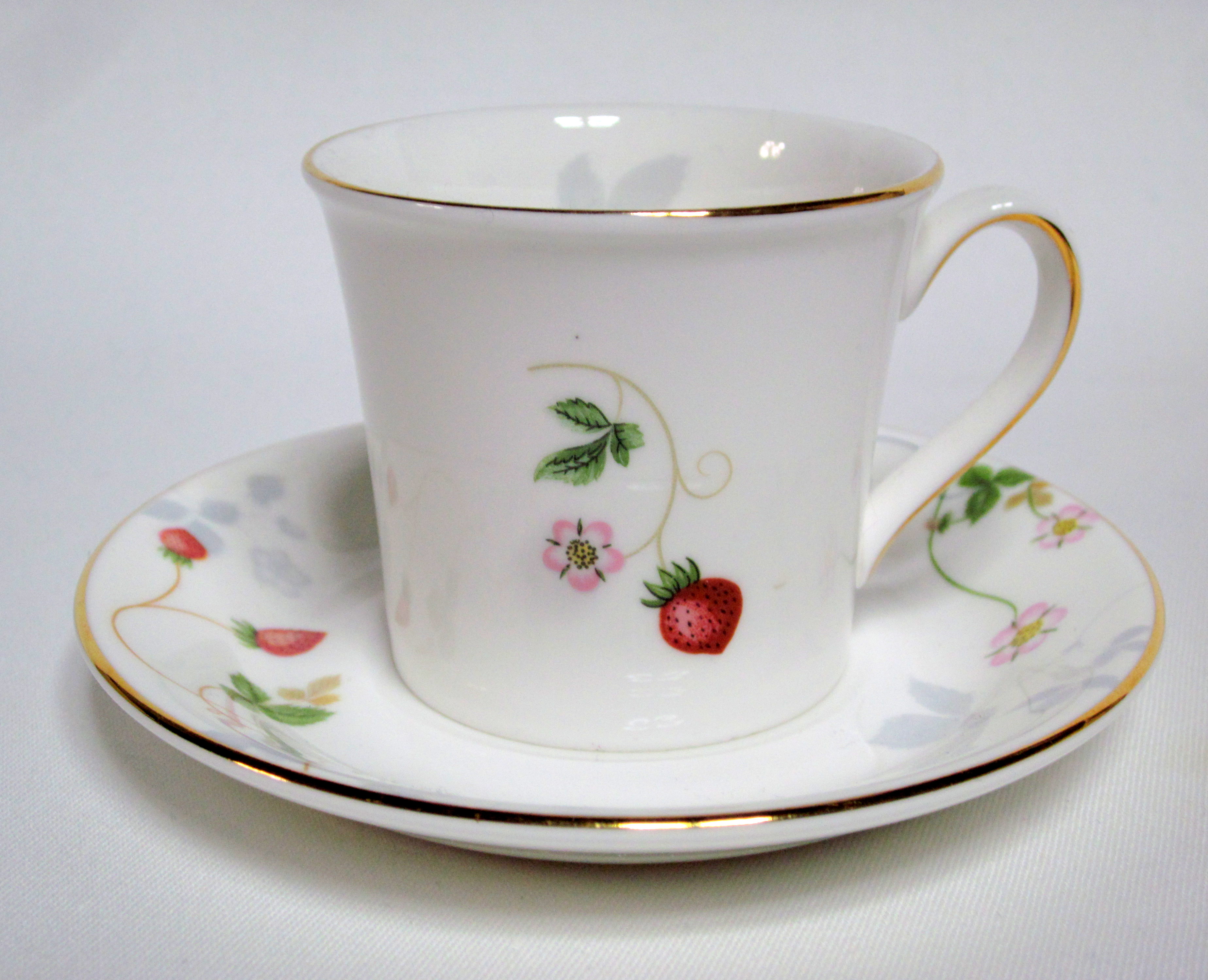 ワイルドストロベリー　デミタスカップ 5客 WEDGWOOD ウェッジウッド ワイルドストロベリー デミタスカップ