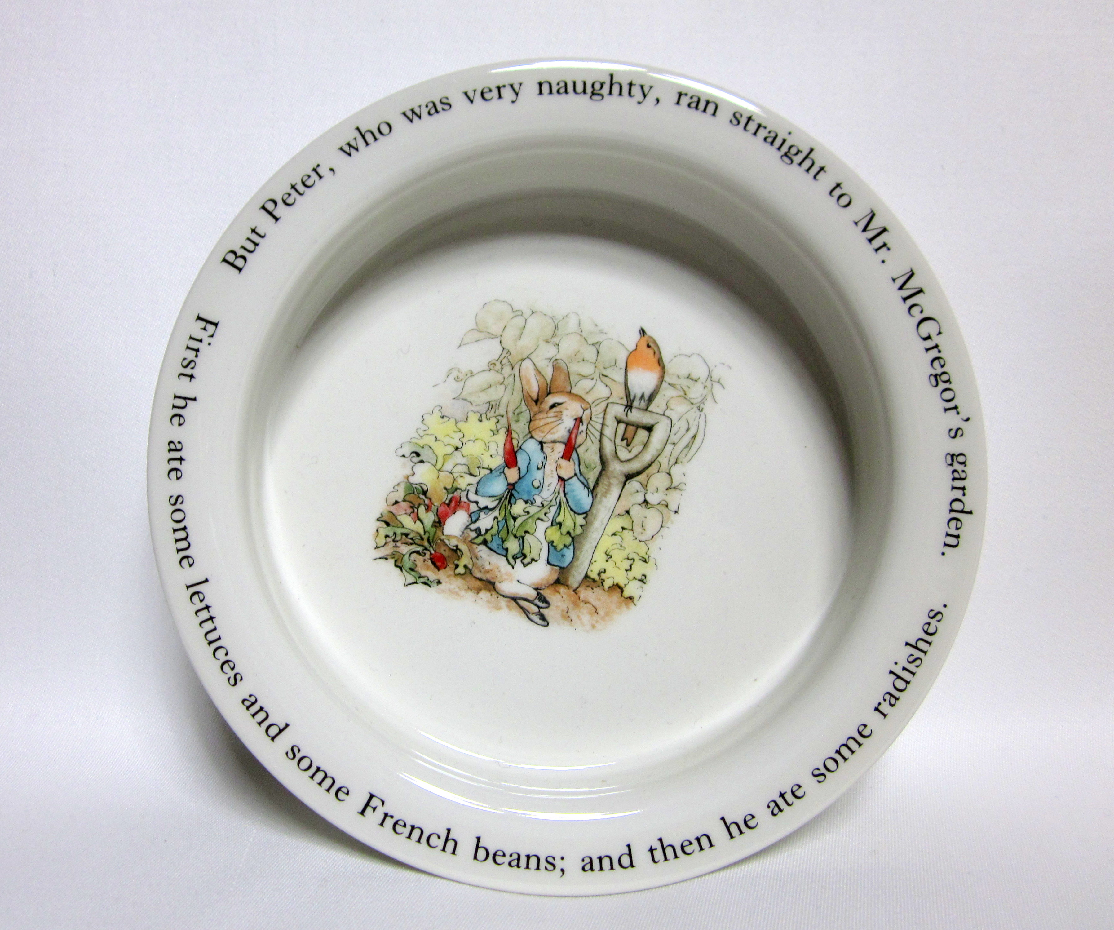ウェッジウッド  ピーターラビット ポリンジャー他 8点　皿 ウェッジウッド（Wedgwood）ピーターラビット ポリンジャープレート
