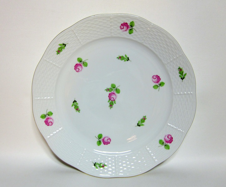 Herend - ヘレンド　プティットローズ　25cmプレート２枚　＜70%OFF＞ ヘレンド（Herend）プティットローズ プレート（25cm