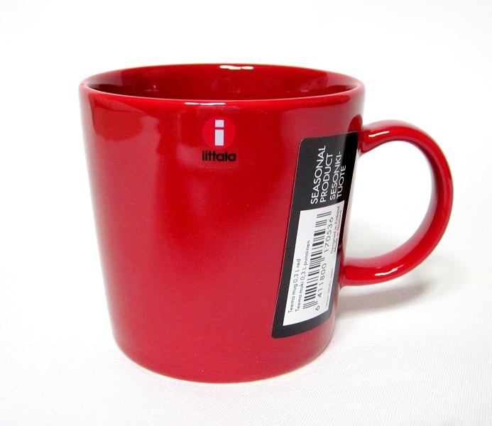 ティーマ(Teema)レッド マグカップ ３００ｍｌ