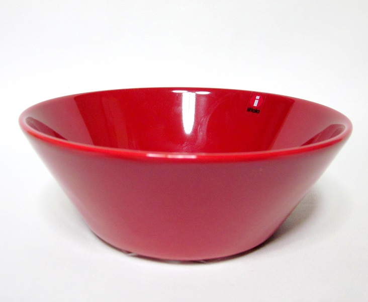 ティーマ(Teema)レッド ボウル（１５ｃｍ）