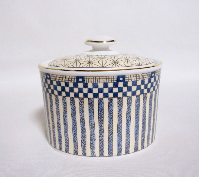 ウェッジウッド（Wedgwood）サムライブルー シュガーポット