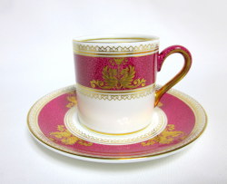 ウェッジウッド（Wedgwood）コロンビアパウダールビー デミタスカップ  