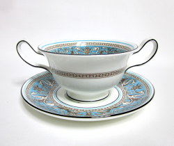 ウェッジウッド（Wedgwood）フロレンティーン ターコイズ スープカップ