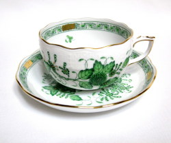ヘレンド（Herend）インドの華 ティーカップ＆ソーサー【期間限定ポイント１０倍】