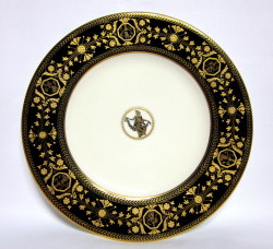 ウェッジウッド アストバリーブラック プレート18cm 15cm ウェッジウッド（Wedgwood）アストバリーブラック プレート
