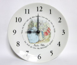 ウェッジウッド（Wedgwood）ピーターラビット 掛け時計（ウォール