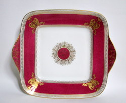 ウェッジウッド（Wedgwood）コロンビアパウダールビー B&Bプレート