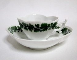 マイセン（meissen）ヴァインリーフ カップ＆ソーサー(リーフ