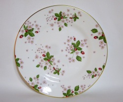 レア　ウェッジウッド  ワイルドストロベリーブルーム プレート ウェッジウッド（Wedgwood）ワイルドストロベリー ブルーム プレート