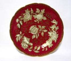 ウェッジウッド（Wedgwood）トンキンルビー プレート（１８ｃｍ）