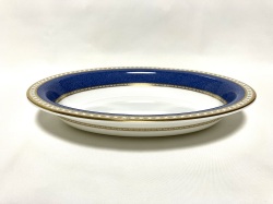 ウェッジウッド　ユーランダーパウダーブルー　スープ・パスタ用深皿　2枚セット ウェッジウッドユーランダーパウダーブルースープ・パスタ用深皿