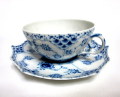 ロイヤルコペンハーゲン(Royal copenhagen)ブルーフルーテッド フルレース ティーカップ&ソーサー【期間限定ポイント10倍】