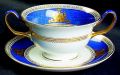 ウェッジウッド（Wedgwood）コロンビアパウダーブルー スープカップ＆ソーサー