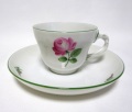 アウガルテン（Augarten）ウィンナーローズ デミタスカップ＆ソーサー