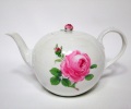 ピンクローズ ティーポット