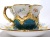 マイセン（Meissen）Bフォーム 宮廷の小花 グリーン カップ＆ソーサー