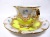 マイセン（Meissen）Bフォーム 宮廷の小花 イエロー カップ＆ソーサー