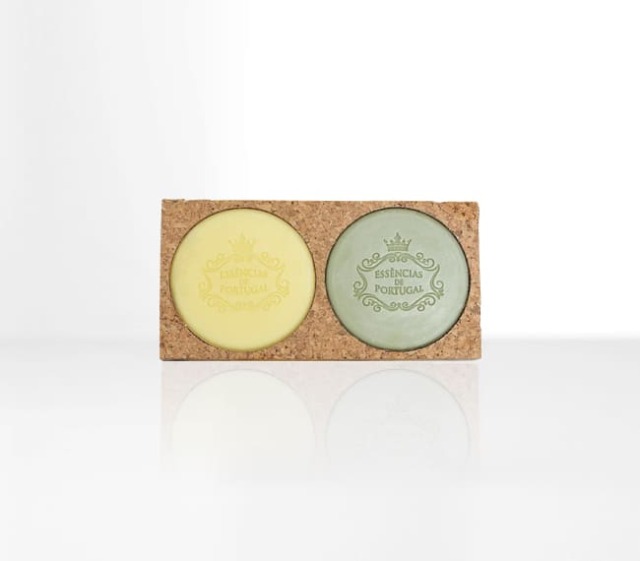 ラウンドソープ コルクパック LE+EU 石鹸50g×2個 エッセンシスデ