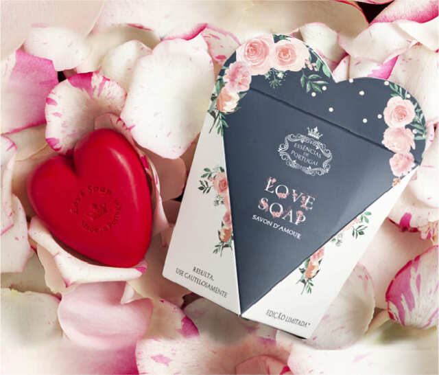 LOVE ラヴソープ ROSE BOX 150g エッセンシスデポルトガル日本