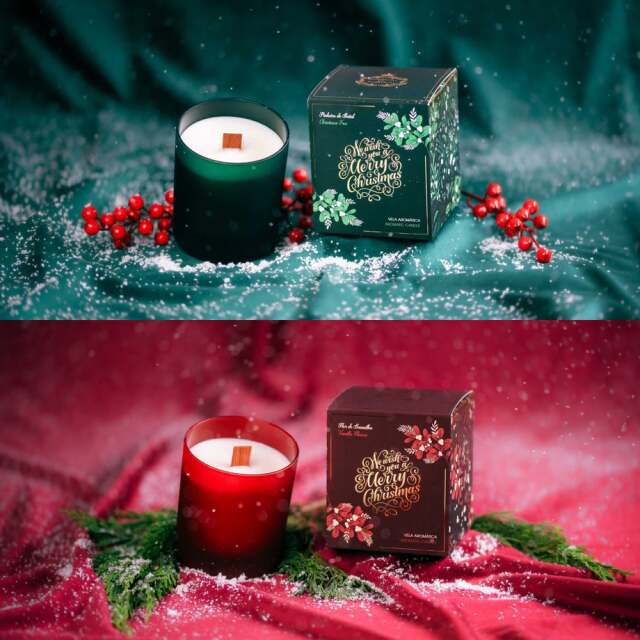 クリスマス キャンドル 200g / キャンドル 数量限定