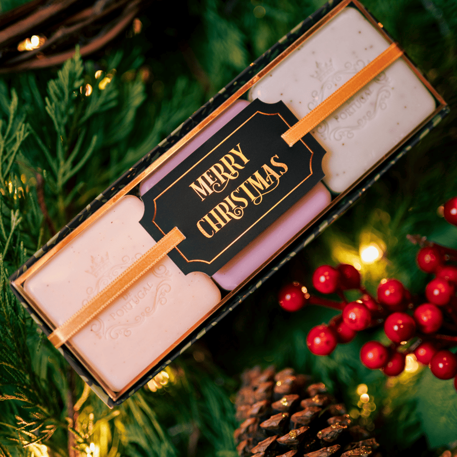 スクエアソープ シーズナルコフレ クリスマス 80g×3個