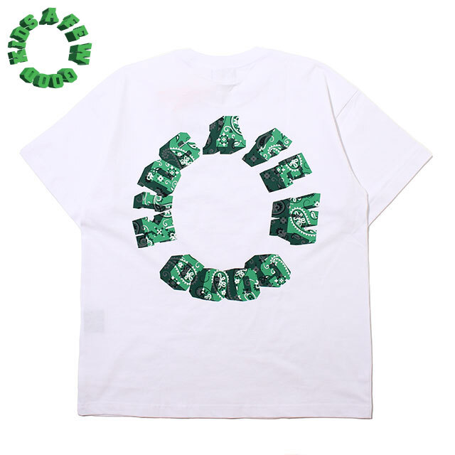 A FEW GOOD KIDS PAISLEY CIRCLE LOGO SS TEE AFGK 半袖 Tシャツ (2色展開)