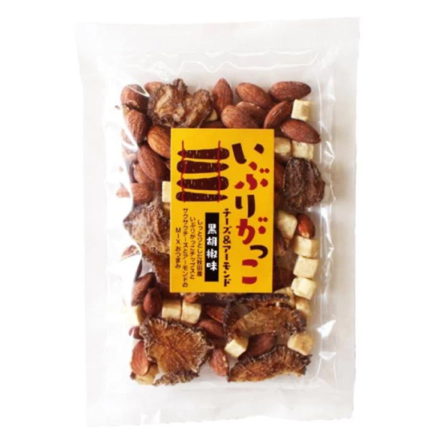 いぶりがっこ チーズ＆アーモンド ［黒胡椒味］