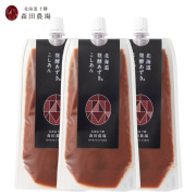 北海道発酵あずき(こしあんタイプ)3個セット【常温便】代引き不可　日時指定不可