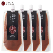 北海道発酵あずき(こしあんタイプ)4個セット【冷蔵便】送料無料