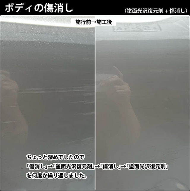 車の傷消し 小傷直しはマイエターナル 通販｜コンパウンド磨き方、キズ