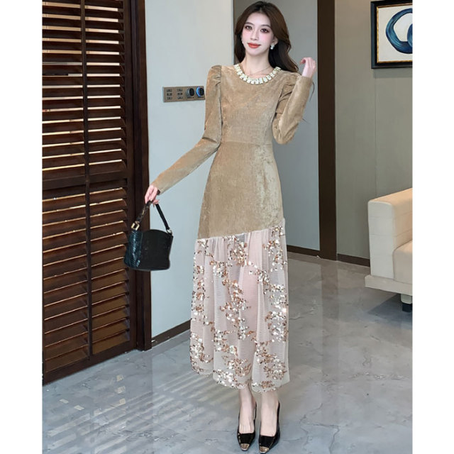 CHICWISH(シックウィッシュ)｜カットアウトウエストマキシドレス CHICWISH(シックウィッシュ)｜カットアウトウエストマキシドレス