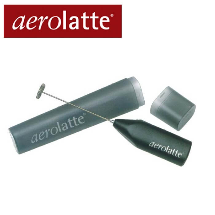 アエロラッテ　aerolatte　本体黒　ケース付き　ミルクフォーマー　珈琲/カフェ/コーヒー　バターコーヒー
