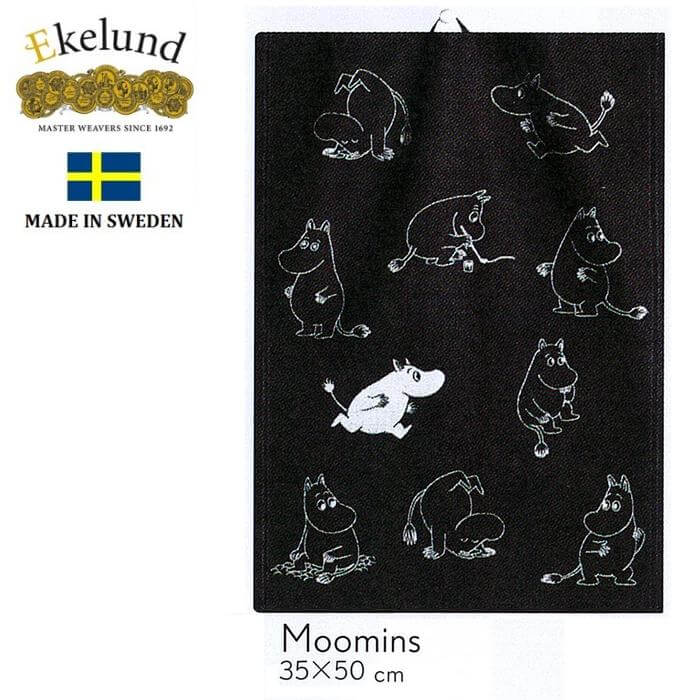 エーケルンド　ekelund 北欧　タオル　オーガニックコットン　ムーミン　moomin フィンランド