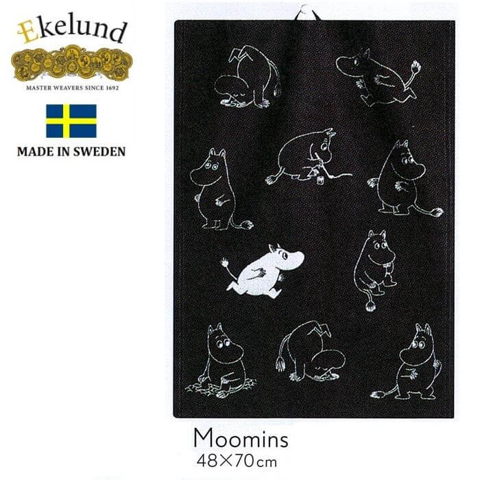 エーケルンド　ekelund 北欧　タオル　オーガニックコットン　ムーミン　moomin フィンランド