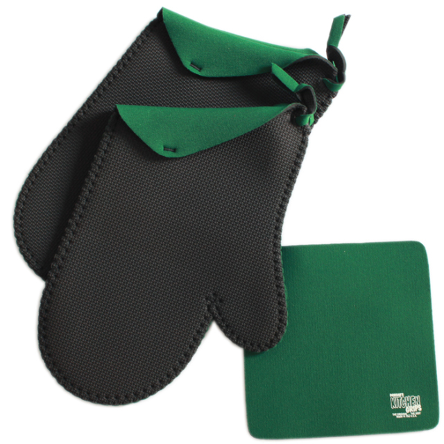 ダンカン　鍋つかみ　緑　鍋しき