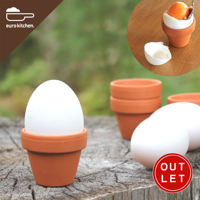 素焼きのエッグスタンドアウトレット