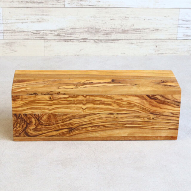 オリーブウッドのワインボトルボックス ワインボトル用木箱