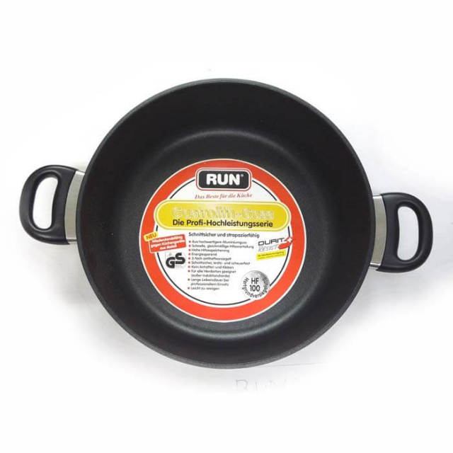 ルン　RUN　ドイツ製　フライパン　手製鋳造　シルバーストーン