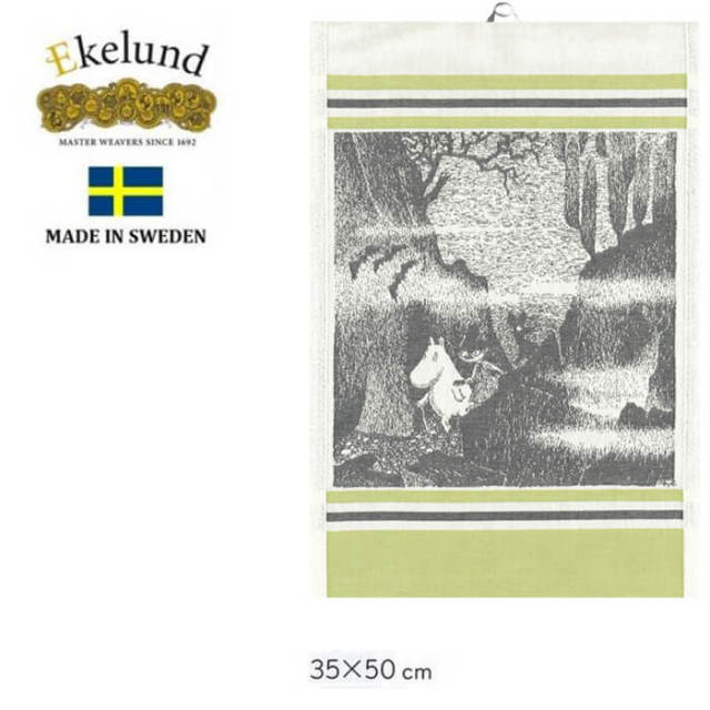 エーケルンド　ekelund 北欧　タオル　オーガニックコットン　ムーミン　moomin フィンランド