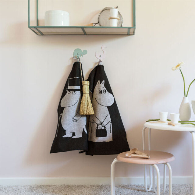 エーケルンド　ekelund　北欧　ムーミン　moomin　キッチンタオル　オーガニックコットン　スウェーデン